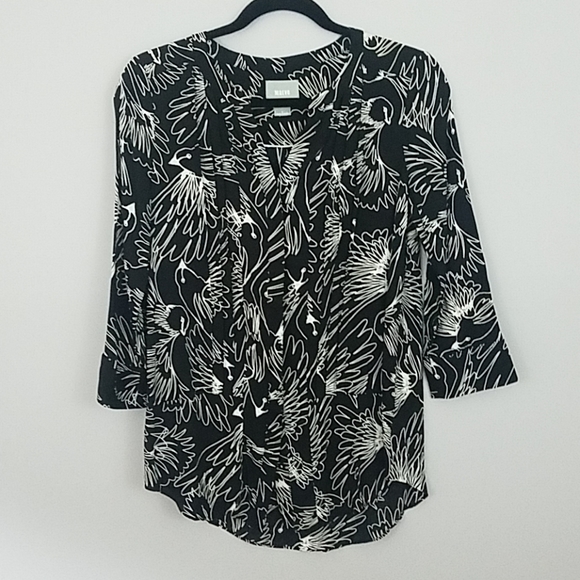 Anthropologie - Maeve Birds of Paradise Blouse - Picture 2 of 8